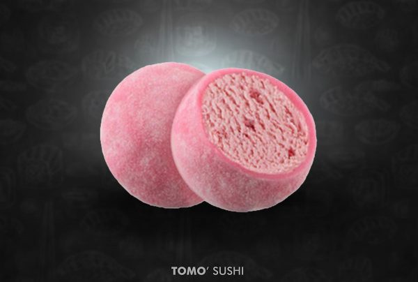 Himbeer Mochi (2 Stück)