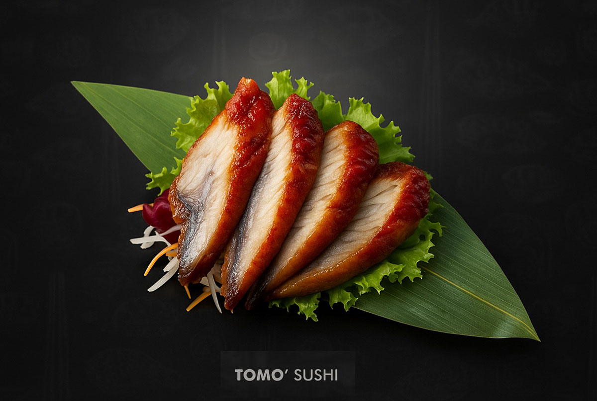 Unagi Sashimi (4 Stück)